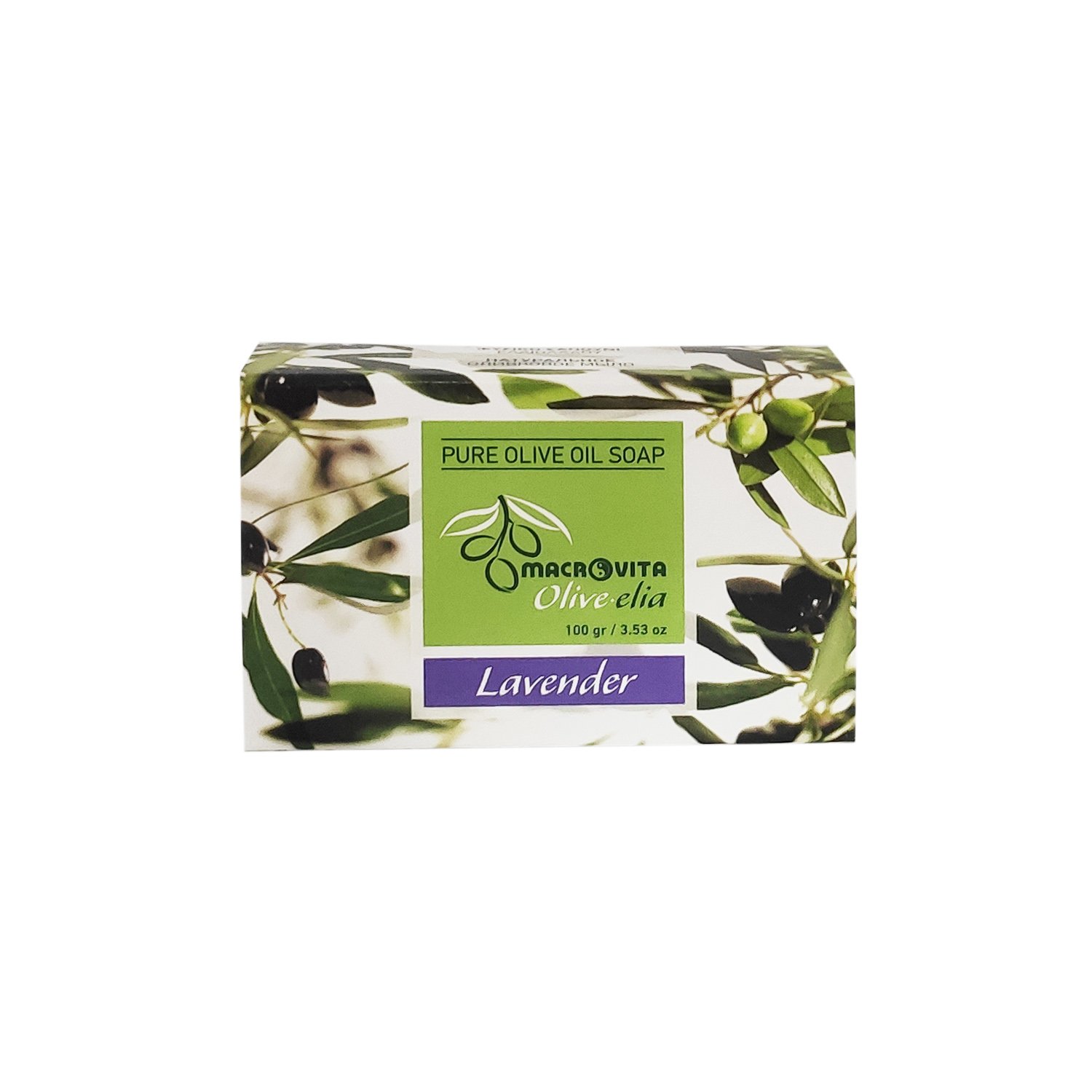 Macrovita Σαπούνι Ελιάς 100gr – Λεβάντα