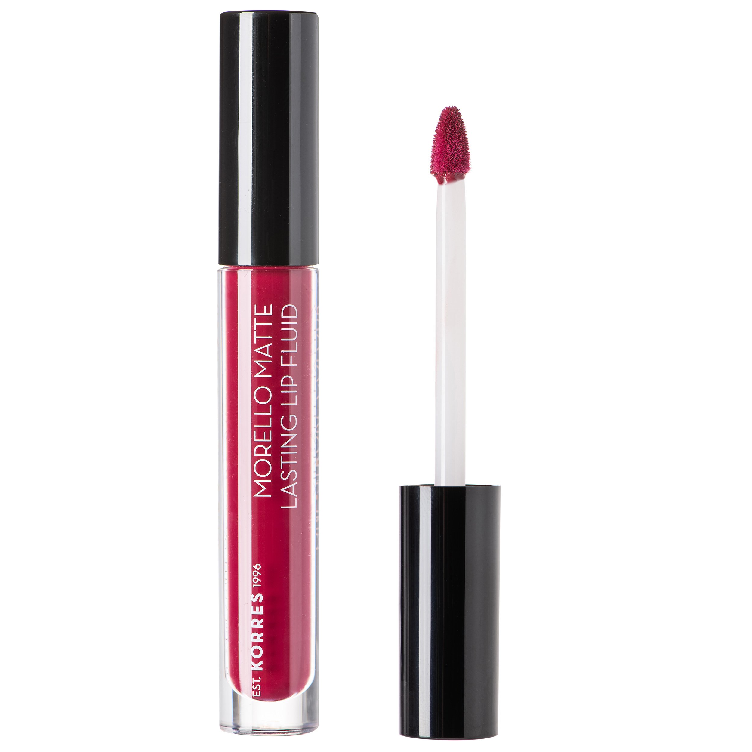 Korres Korres Morello Matte Lasting Lip Fluid Υγρό Κραγιόν Μεγάλης Διάρκειας για Τέλειο Ματ Αποτέλεσμα & Απόλυτη Άνεση στα Χείλη 3.4ml - 74 Fig