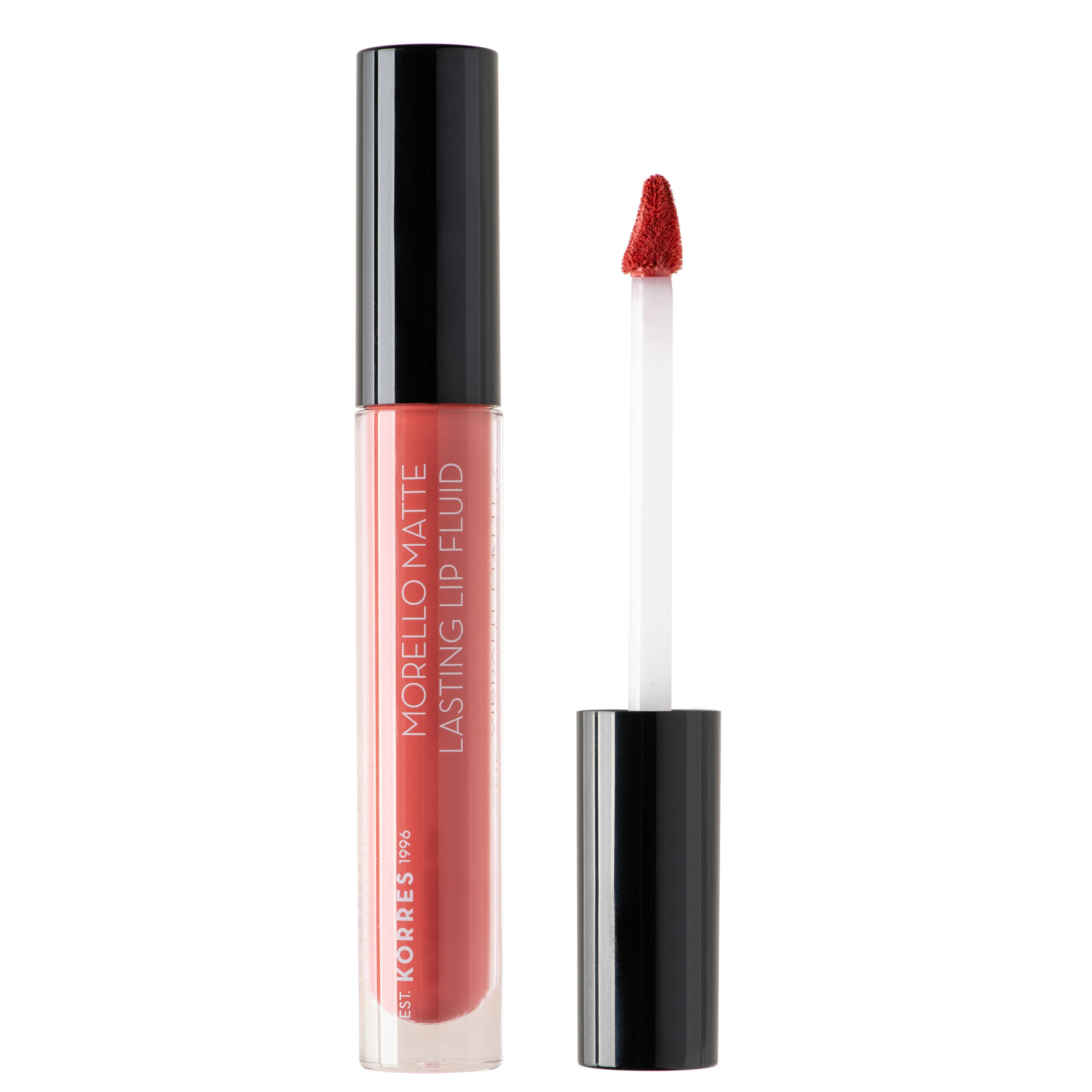 Korres Morello Matte Lasting Lip Fluid Υγρό Κραγιόν Μεγάλης Διάρκειας για Τέλειο Ματ Αποτέλεσμα & Απόλυτη Άνεση στα Χείλη 3.4ml – 41 Pink Lemonade