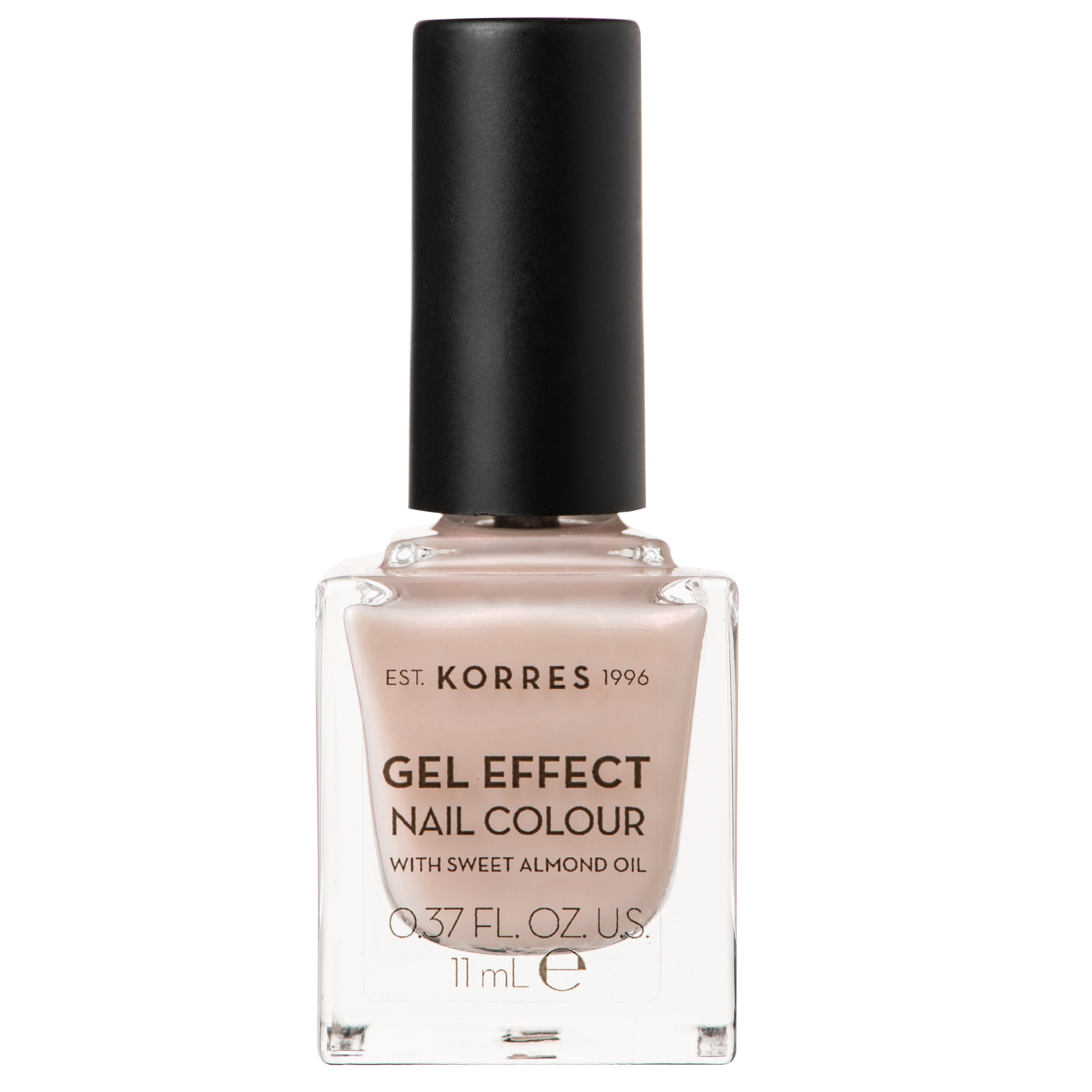 Korres Gel Effect Nail Colour Βερνίκι Νυχιών Απόλυτης Λάμψης & Διάρκειας, με Αμυγδαλέλαιο 11ml – 10 Marshmallow Cloud