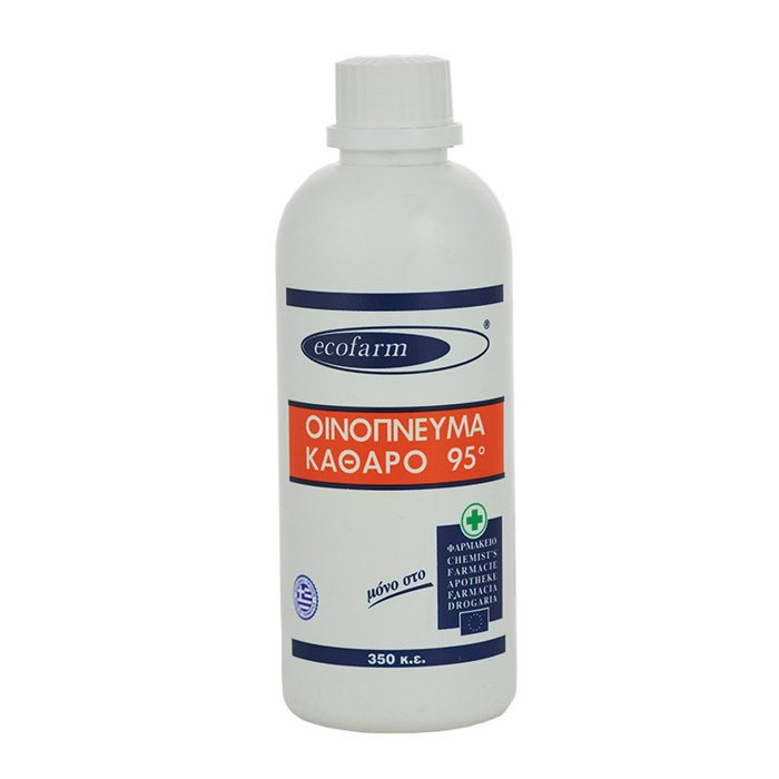 Ecofarm Οινόπνευμα Καθαρό 95° 1 Τεμάχιο – 350ml