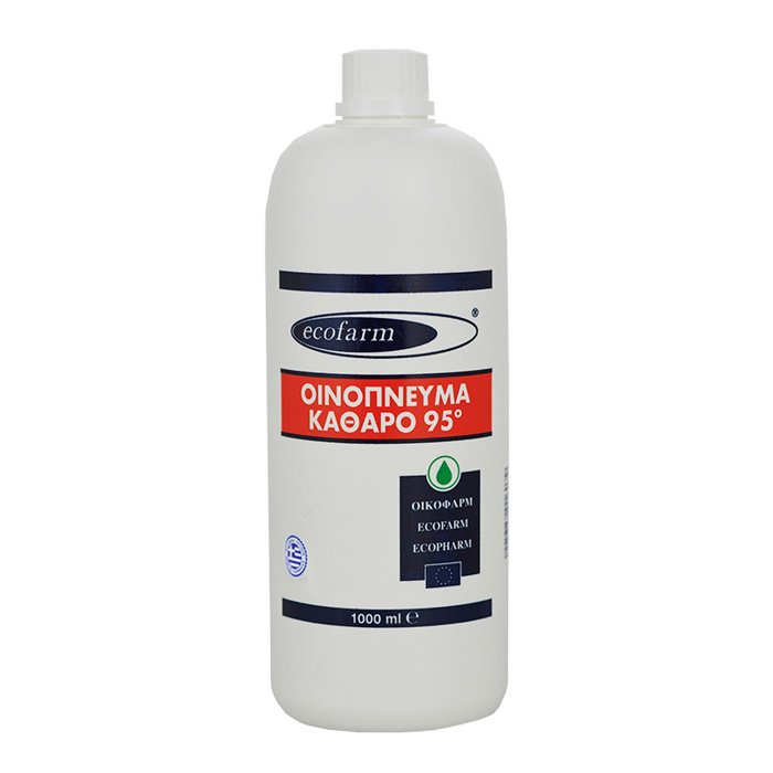 Ecofarm Καθαρό Οινόπνευμα 95° 1000ml 1 Τεμάχιο