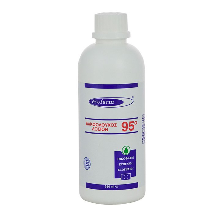 Ecofarm Αλκοολούχος Λοσιόν 95° 1 Τεμάχιο – 350ml