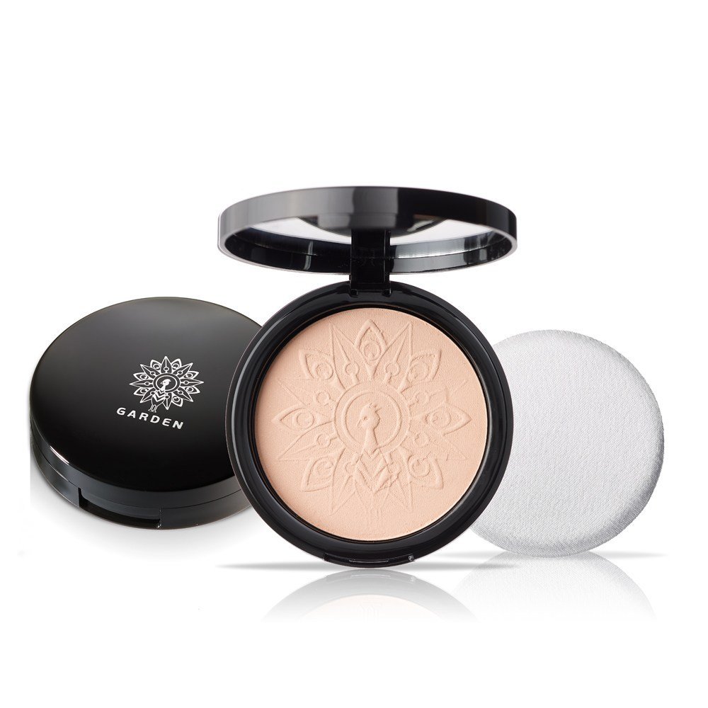Garden Velvet Matte Compact Powder Πούδρα με Λεπτή & Μεταξένια Υφή Εμπλουτισμένη με Έλαιο Jojoba 10gr – 01 Sugar Moon