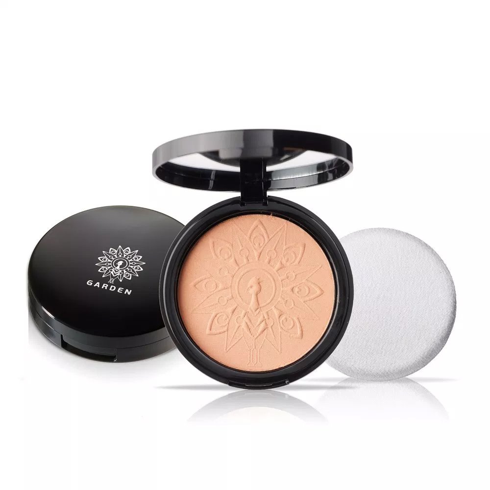 Garden Velvet Matte Compact Powder Πούδρα με Λεπτή & Μεταξένια Υφή Εμπλουτισμένη με Έλαιο Jojoba 10gr – 03 Caramel