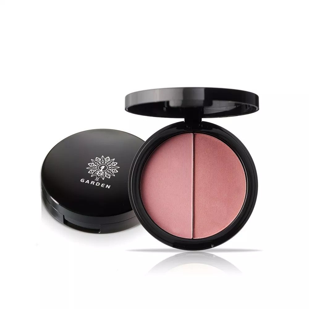 Garden Duo Blush Palette Απαλό Ρουζ με Σατινέ Υφή 9gr – 08 Pink Champagne