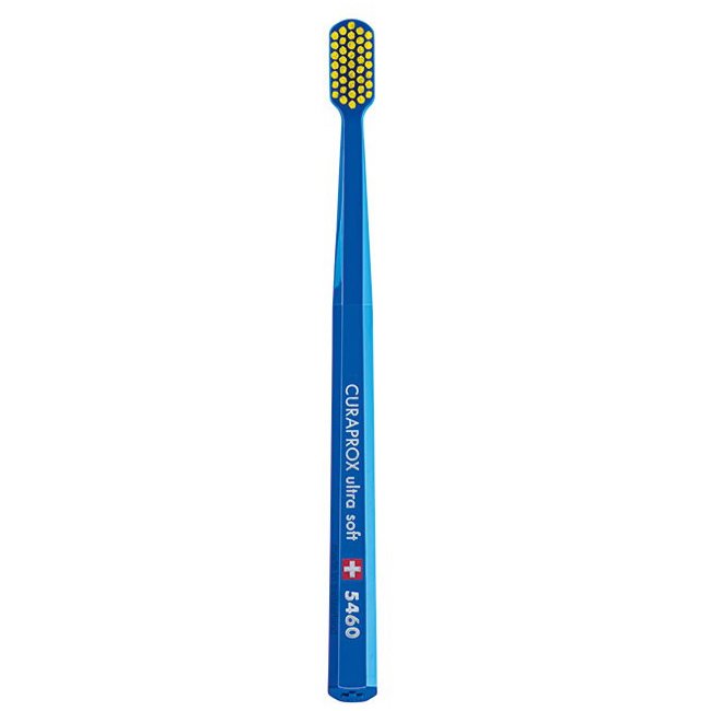 Curaprox CS 5460 Ultra Soft Οδοντόβουρτσα με Εξαιρετικά Απαλές – Ανθεκτικές Τρίχες Curen για Αποτελεσματικό Καθαρισμό – μπλέ