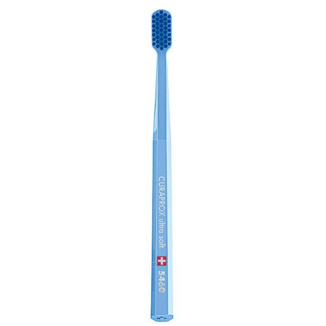 Curaprox CS 5460 Ultra Soft Οδοντόβουρτσα με Εξαιρετικά Απαλές – Ανθεκτικές Τρίχες Curen για Αποτελεσματικό Καθαρισμό – γαλάζιο