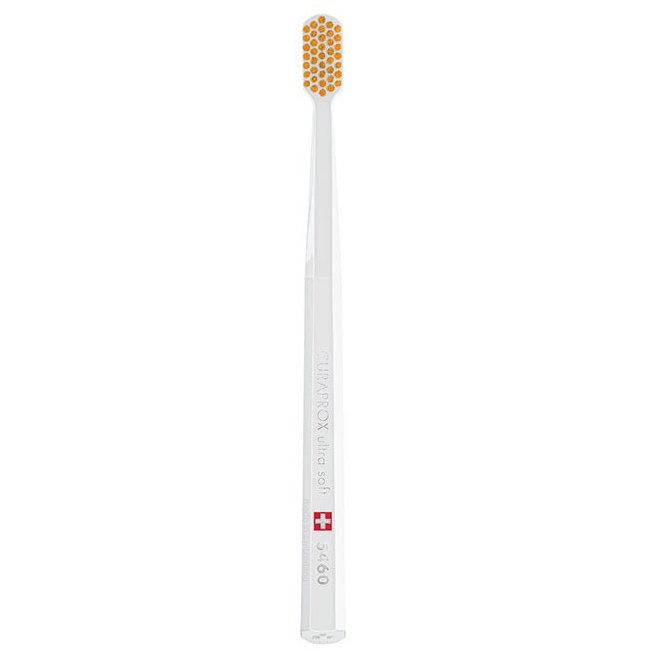 Curaprox CS 5460 Ultra Soft Οδοντόβουρτσα με Εξαιρετικά Απαλές – Ανθεκτικές Τρίχες Curen για Αποτελεσματικό Καθαρισμό – άσπρο