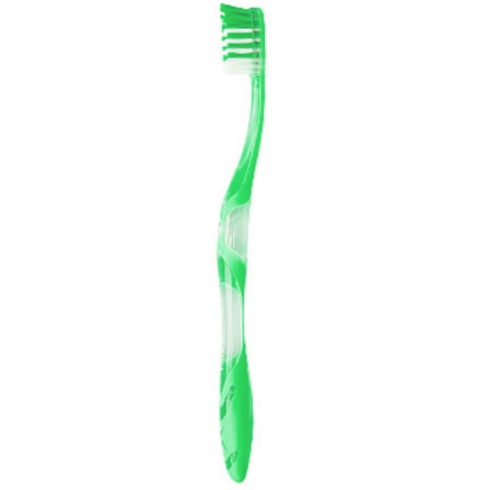 Elgydium Antiplaque Toothbrush Medium 1 Τεμάχιο,Μέτρια Οδοντόβουρτσα για Βαθύ Καθαρισμό – πράσινο