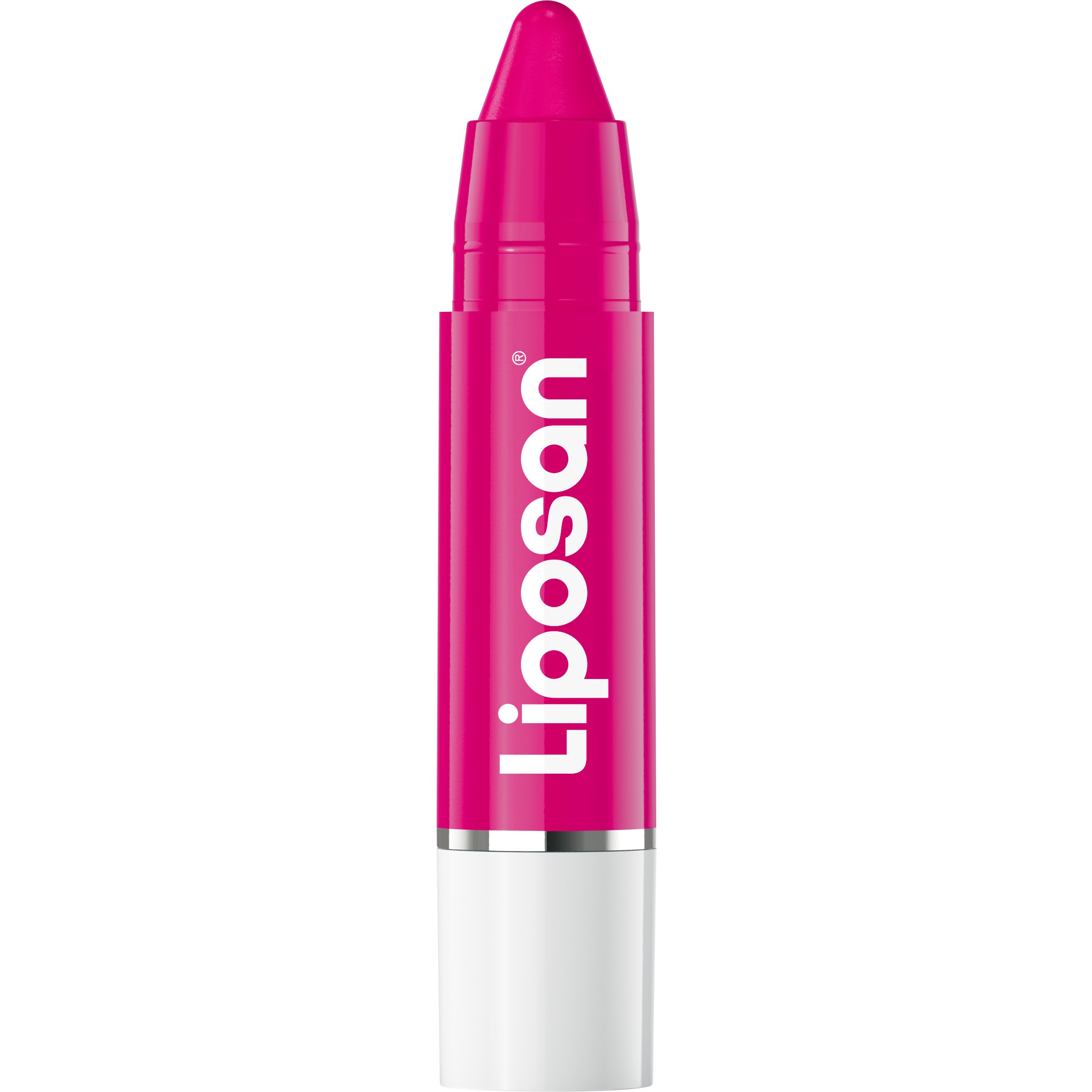 Liposan Crayon Lipstick Περιποιητικό Balm Χειλιών με Χρώμα & Φυσικά Έλαια 3.3ml – Hot Pink