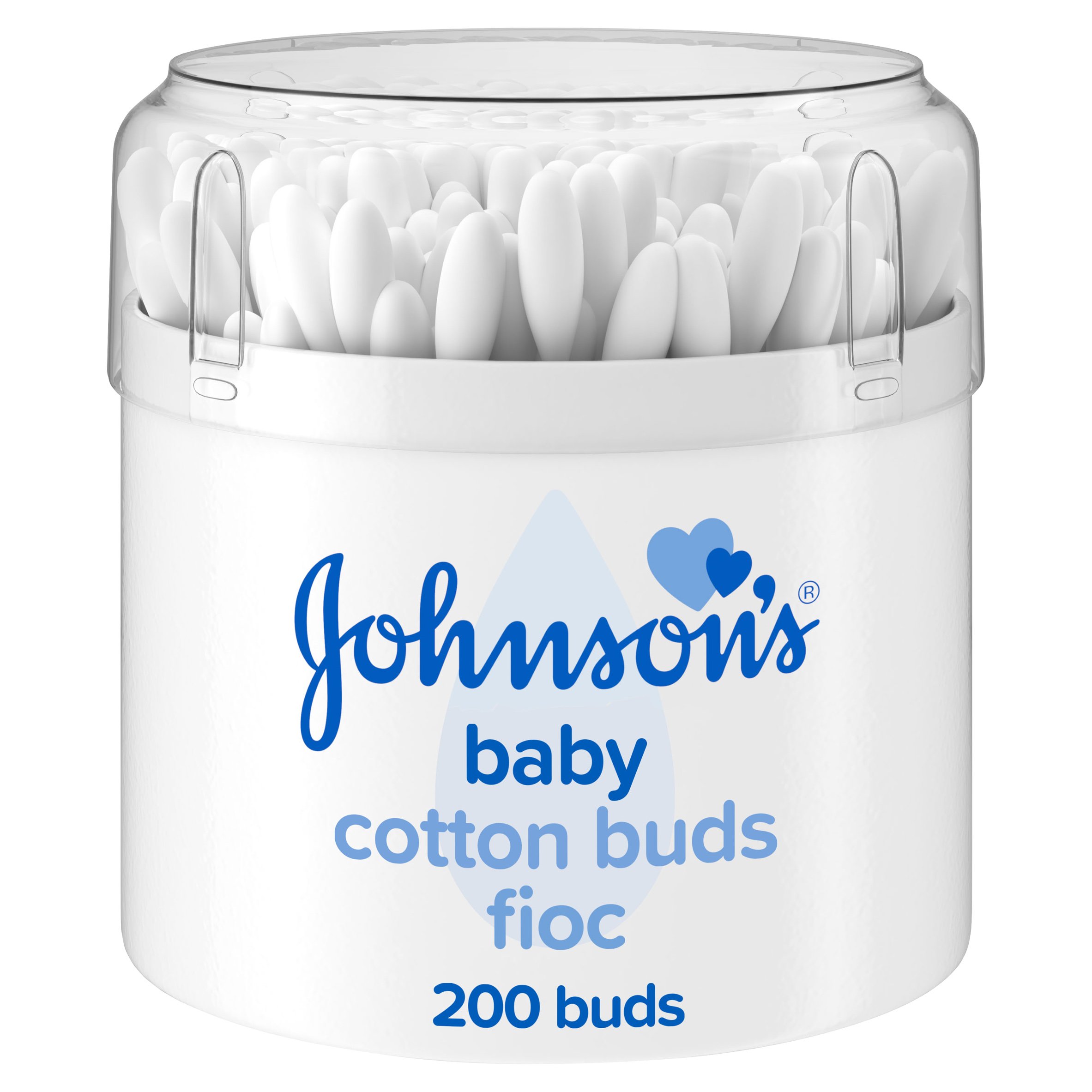 Johnson’s Baby Cotton Buds Μπατονέτες – 200τμχ