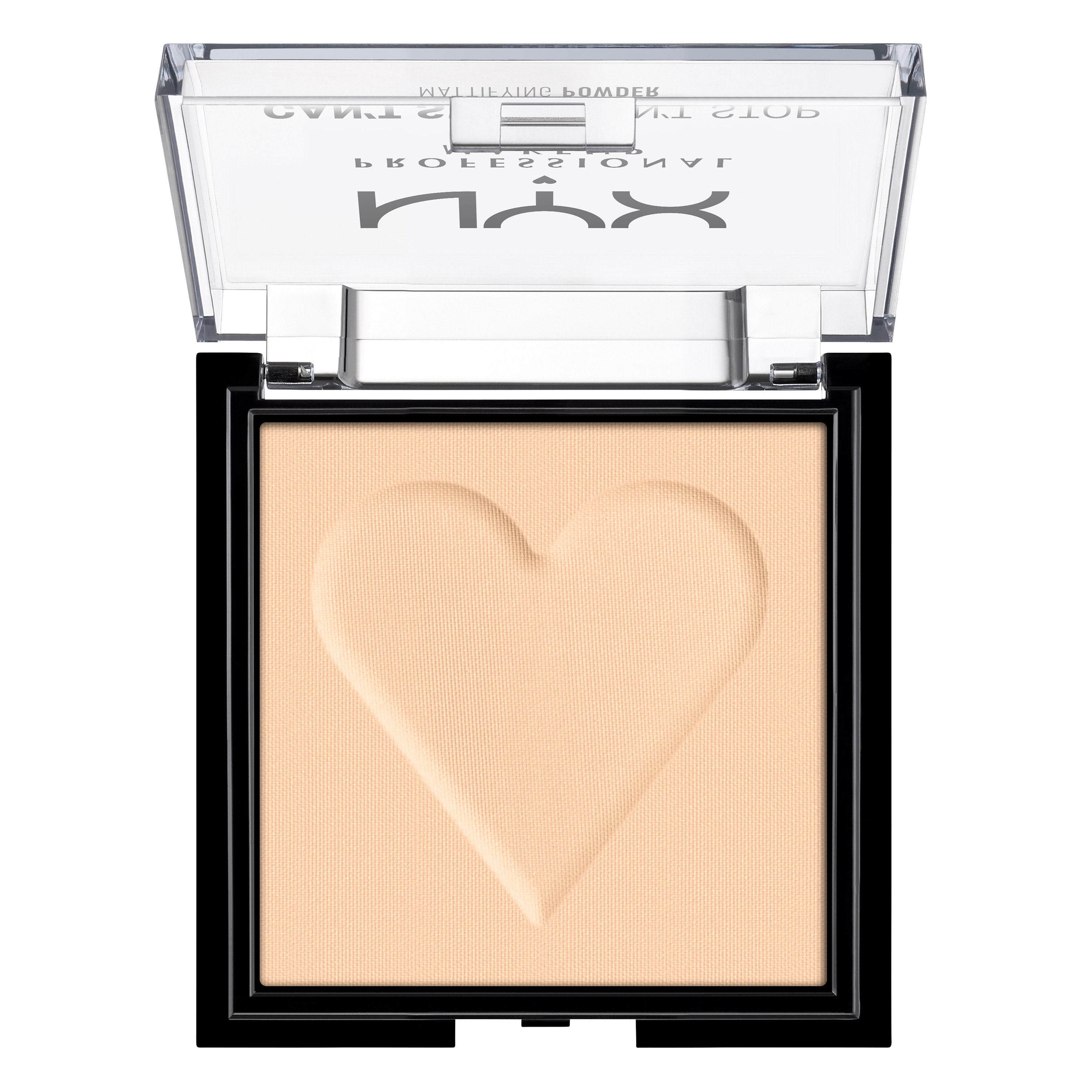 NYX Professional Makeup Can’t Stop Won’t Stop Mattifying Powder Βελούδινη Πούδρα για Πλήρη Κάλυψη & Ματ Όψη 6 gr – 02 Light