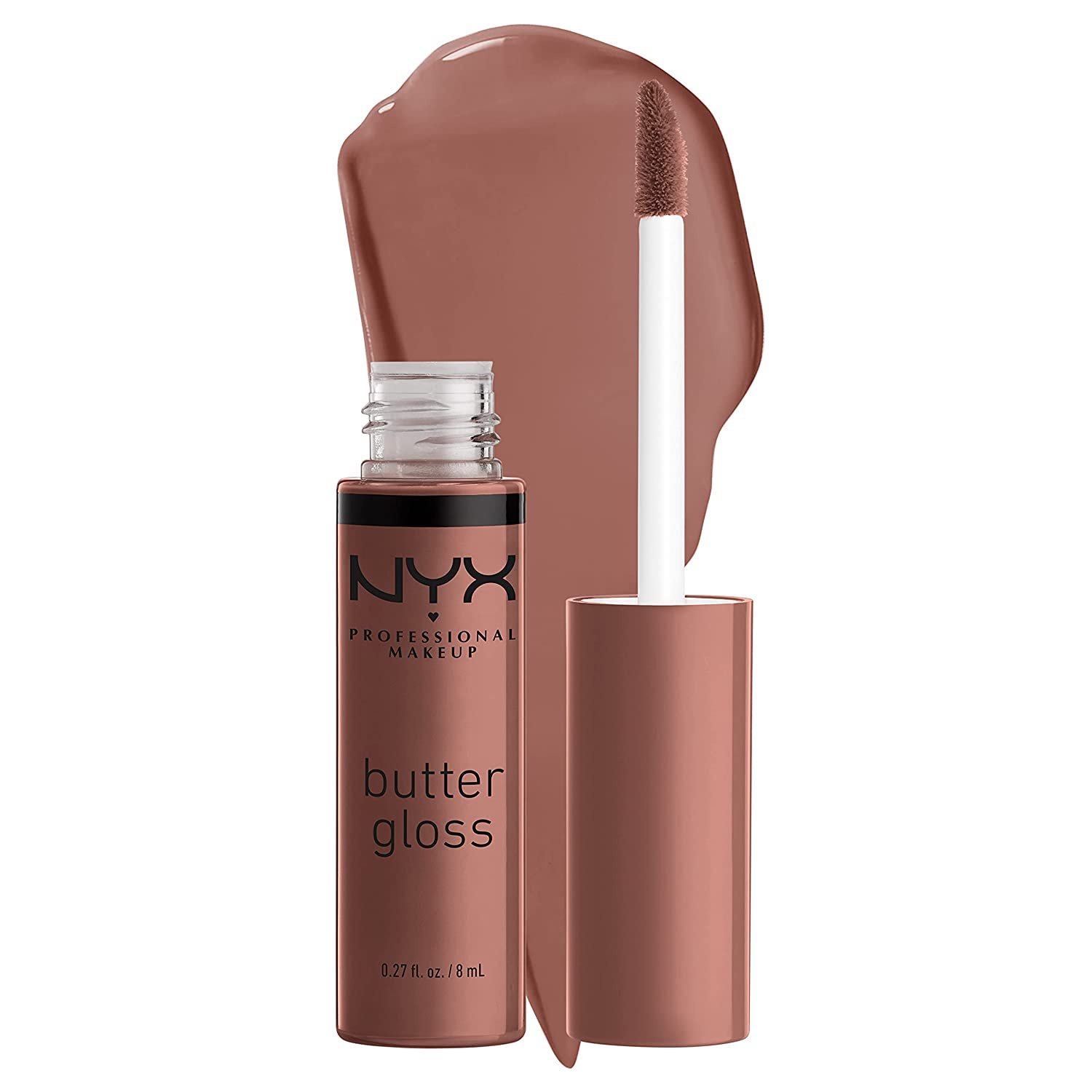 Nyx Lip Butter Gloss Βελούδινα Απαλό & Μεταξένιο Lip Gloss 8ml – Butterscotch