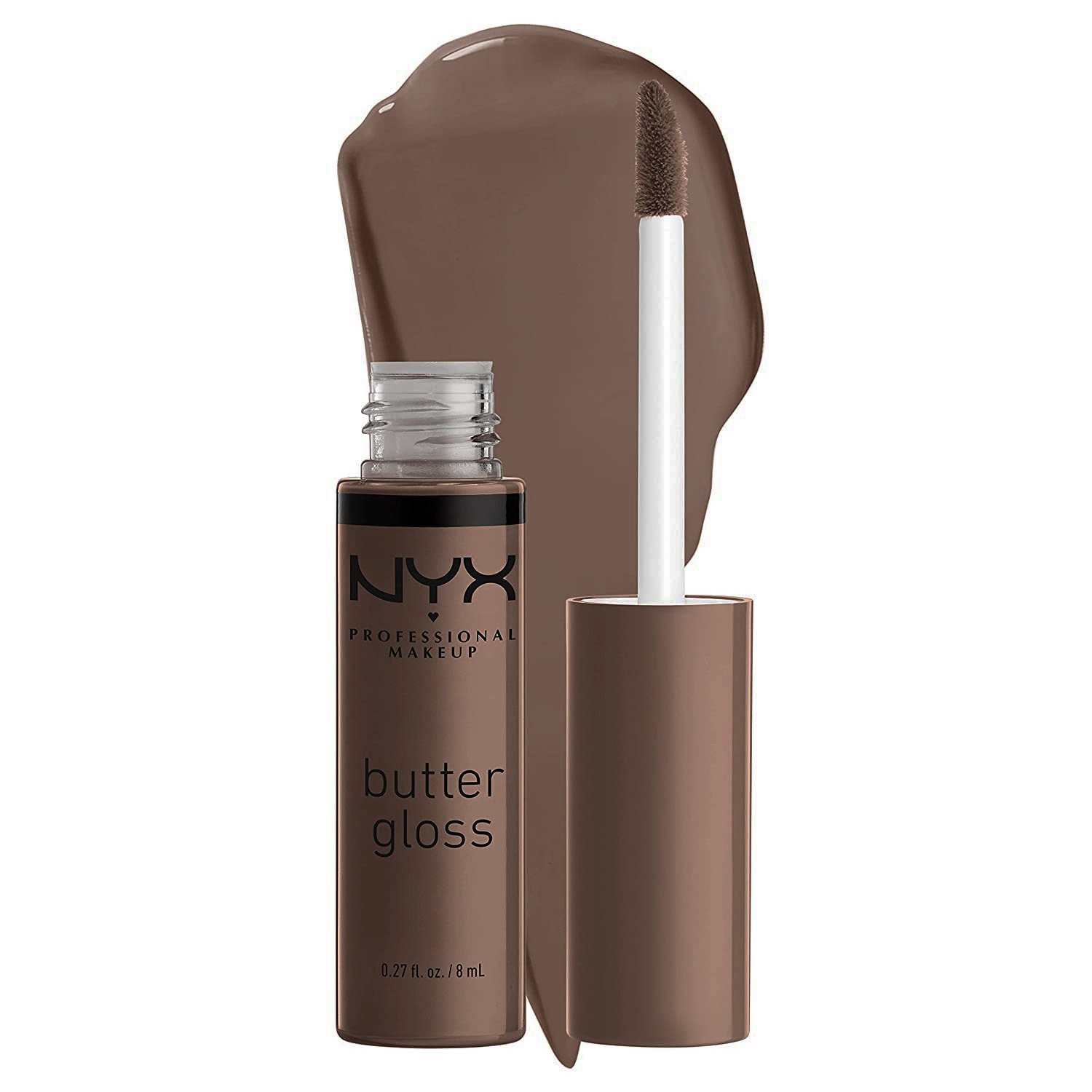 Nyx Lip Butter Gloss Βελούδινα Απαλό & Μεταξένιο Lip Gloss 8ml – Cinnamon Roll