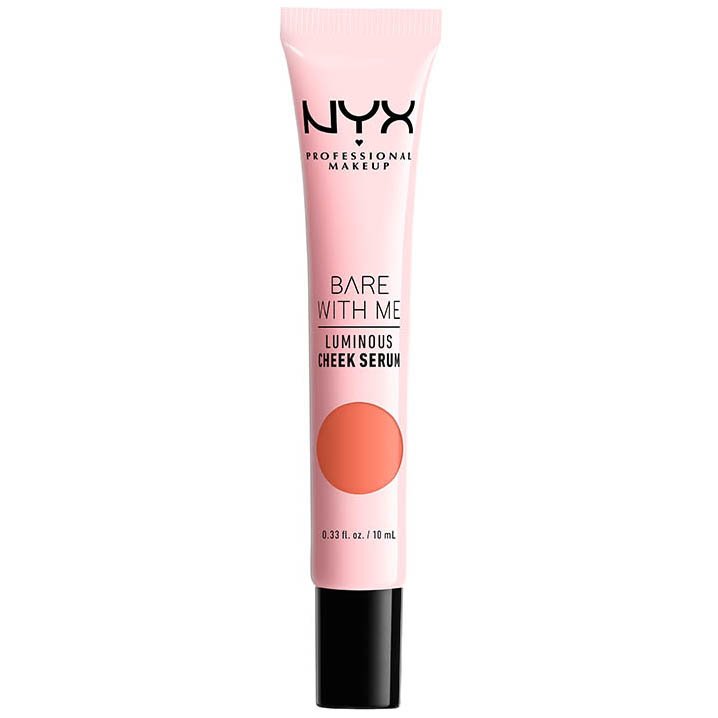 Nyx Bare With Me Serum Ορός για τα Ζυγωματικά που Προσδίδει Λαμπερή & Δροσερή Όψη 10ml – Peach Bronze