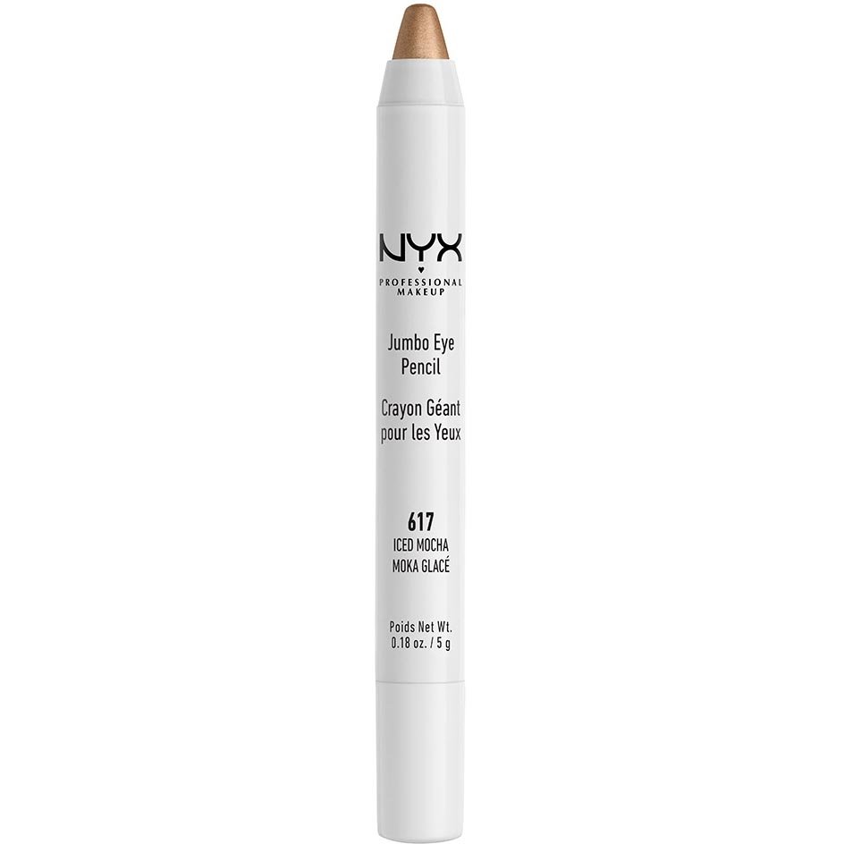 Nyx Jumbo Eye Pencil Λαμπερό Eyeliner που Μπορεί να Χρησιμοποιηθεί & σαν Σκιά Ματιών 5gr – Iced Mocha