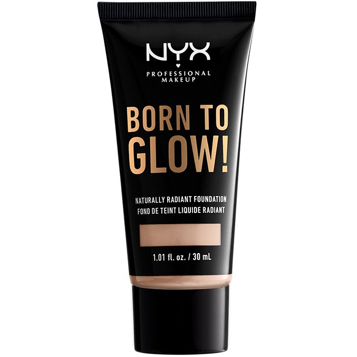 Nyx Born To Glow Naturally Radiant Foundation Χαρίζει Μέτρια Κάλυψη & Φυσικό Φωτεινό Αποτέλεσμα που Διαρκεί 30ml – Porcelain
