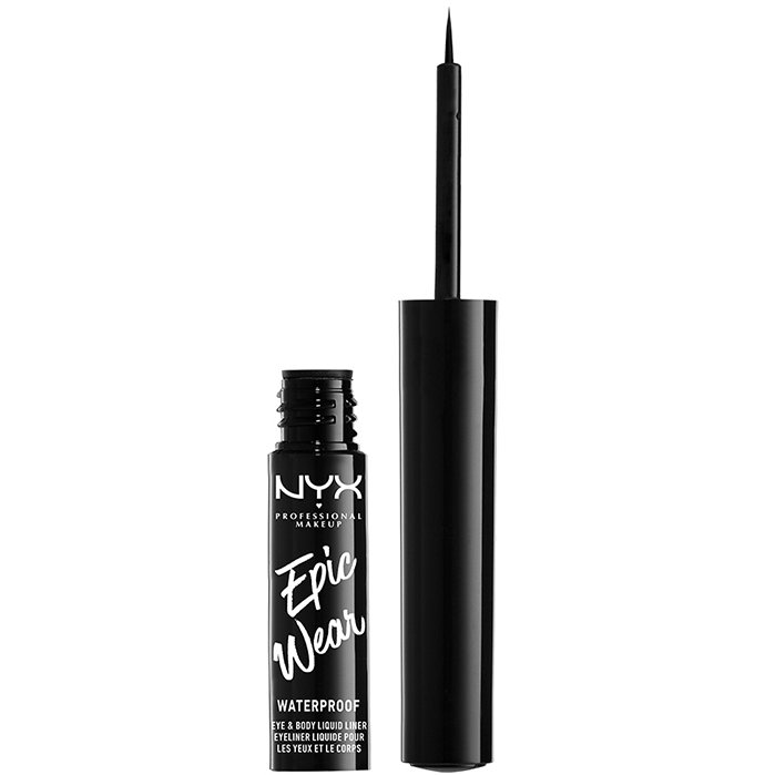Nyx Professional Makeup Epic Wear Liquid Eyeliner Αδιάβροχο & Μεγάλης Διαρκείας 3,5ml - Black
