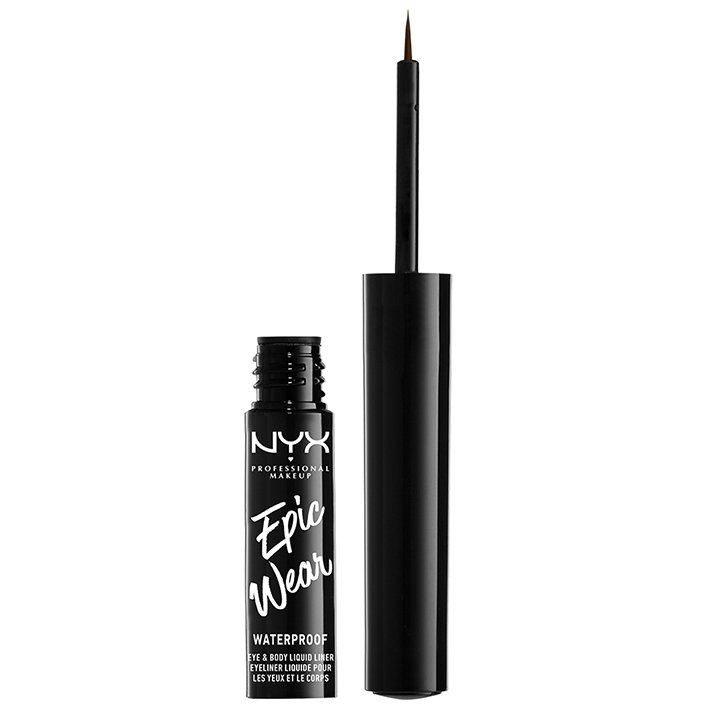 Nyx Professional Makeup Epic Wear Liquid Eyeliner Αδιάβροχο & Μεγάλης Διαρκείας 3,5ml - Brown
