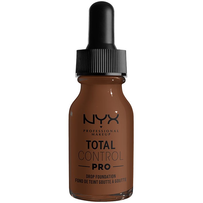 NYX Professional Makeup Nyx Professional Makeup Total Control Pro Drop Foundation Δίνει στο Δέρμα Φυσικό Υγιές Φινίρισμα Απαλύνοντας τις Ατέλειες 13ml - Deep Rich