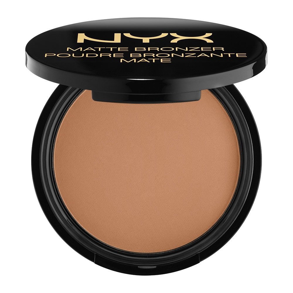 NYX Professional Makeup Matte Bronzer Πούδρα που Χαρίζει στην Επιδερμίδα Χρυσαφένιο Χρώμα 9.5gr – Medium