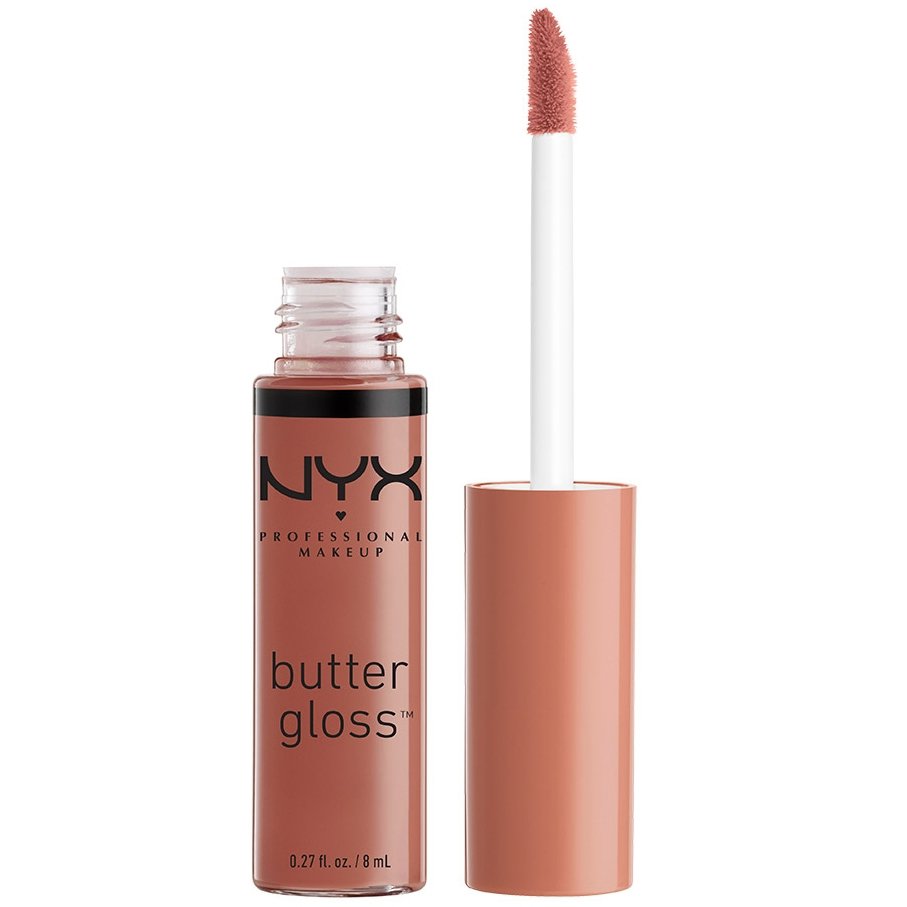 Nyx Lip Butter Gloss Βελούδινα Απαλό & Μεταξένιο Lip Gloss 8ml – Praline