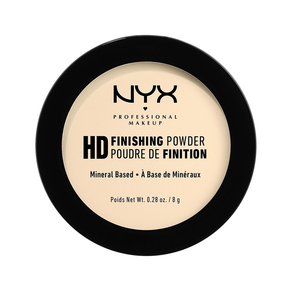 NYX Professional Makeup High Definition Finishing Powder Μεταξένια Πούδρα που Χαρίζει Ματ Όψη στην Επιδερμίδα 8gr – Banana