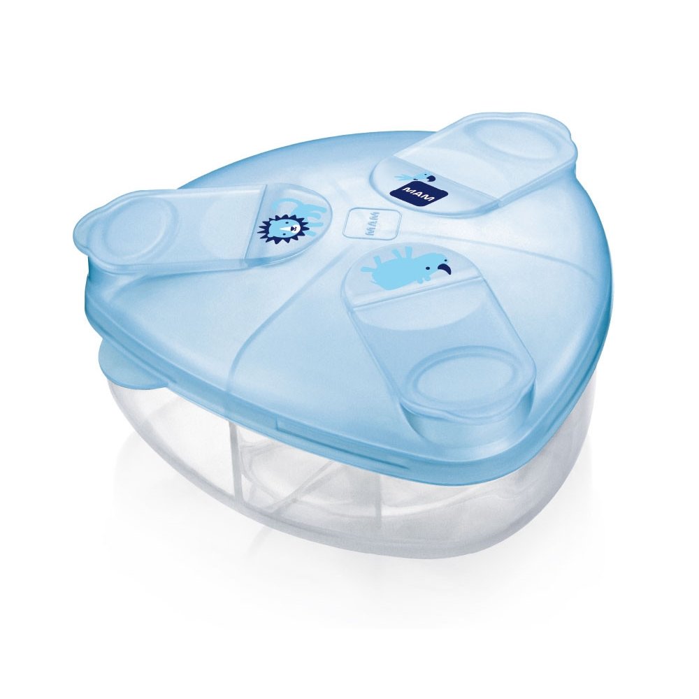 Mam Milk Powder Box Δοχείο για Σκόνη Γάλακτος Κωδ 545 από 0+ Μηνών 1 Ττεμάχιο – μπλέ