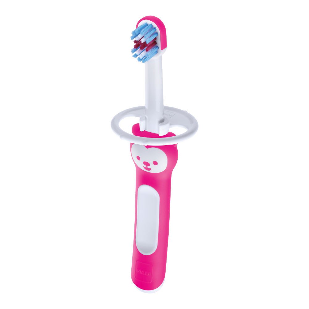 Mam Baby’s Brush Βρεφική Οδοντόβουρτσα Κωδ 606 από 6+ Μηνών 1 Τεμάχιο – ροζ