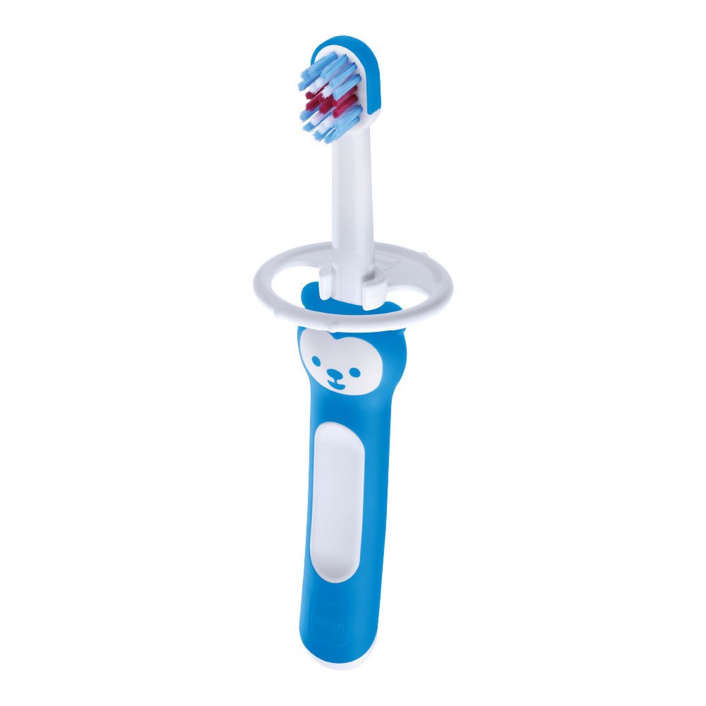 Mam Baby’s Brush Βρεφική Οδοντόβουρτσα Κωδ 606 από 6+ Μηνών 1 Τεμάχιο – μπλέ