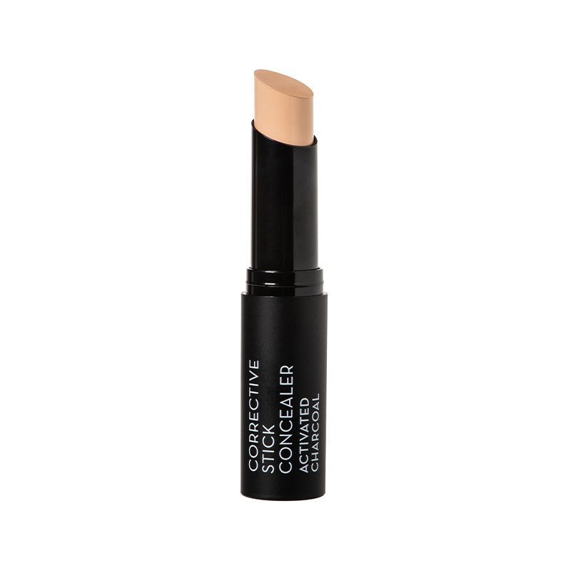 Korres Corrective Stick Concealer Activated Charcoal Διορθωτικό Concealer με Ενεργό Άνθρακα Υψηλής Κάλυψης & Διάρκειας Spf30, 3,5gr – Acs2