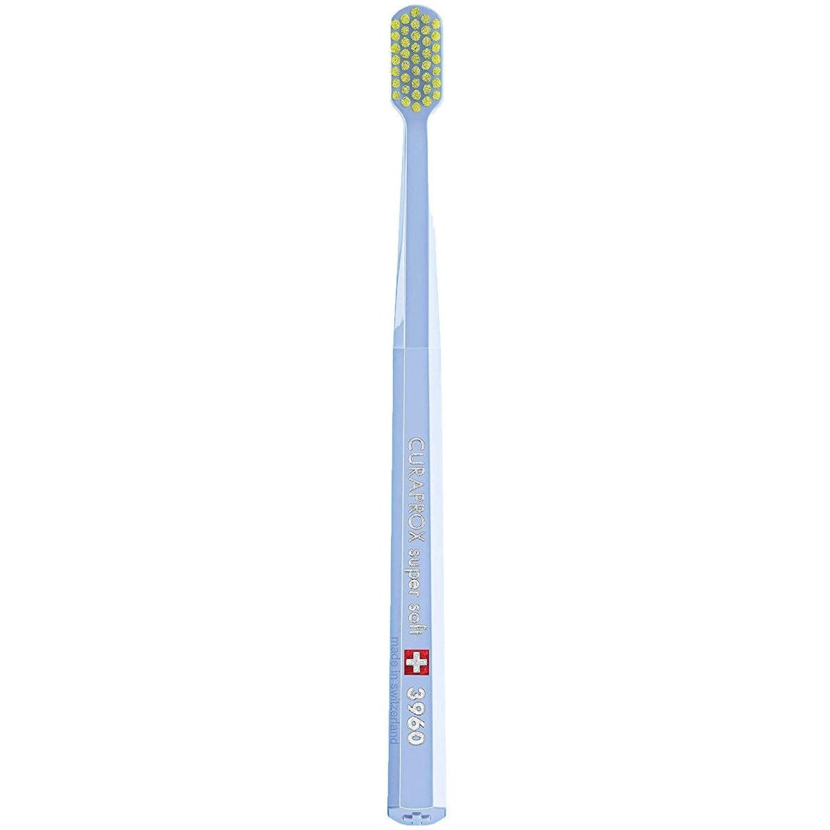 Curaprox CS 3960 Super Soft Toothbrush Πολύ Μαλακή Οδοντόβουρτσα με Εξαιρετικά Απαλές & Ανθεκτικές ‘Ινες Curen για Αποτελεσματικό Καθαρισμό 1 Τεμάχιο – Γαλάζιο