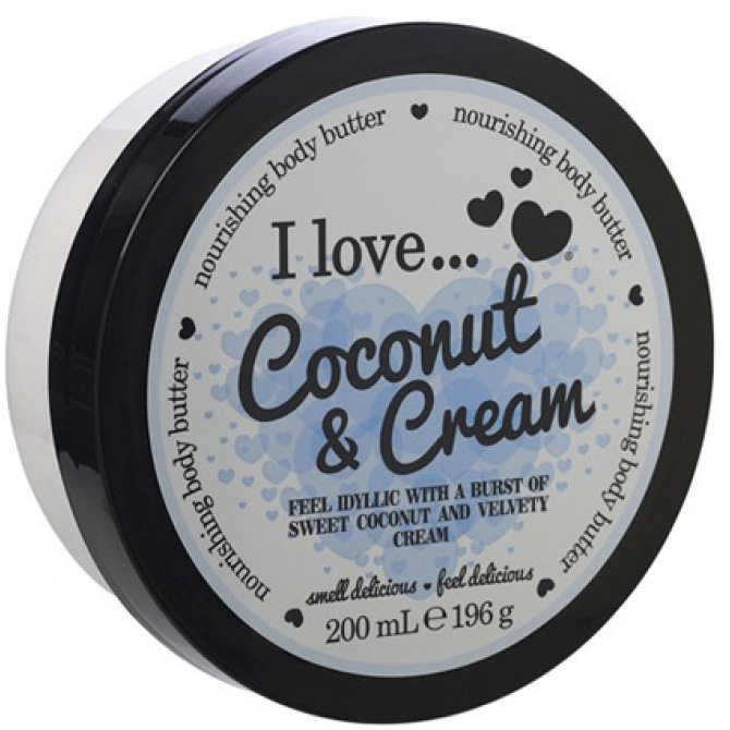 I love… Nourishing Body Butter Θρεπτικό Βούτυρο Σώματος 200ml – Coconut & Cream