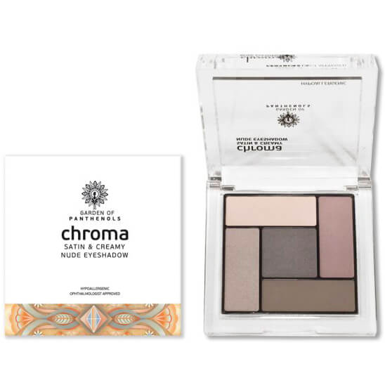 Garden Garden Chroma Satin & Creamy Eyeshadow Απαλές, Μεταξένιες Σκιές 6gr- No 1
