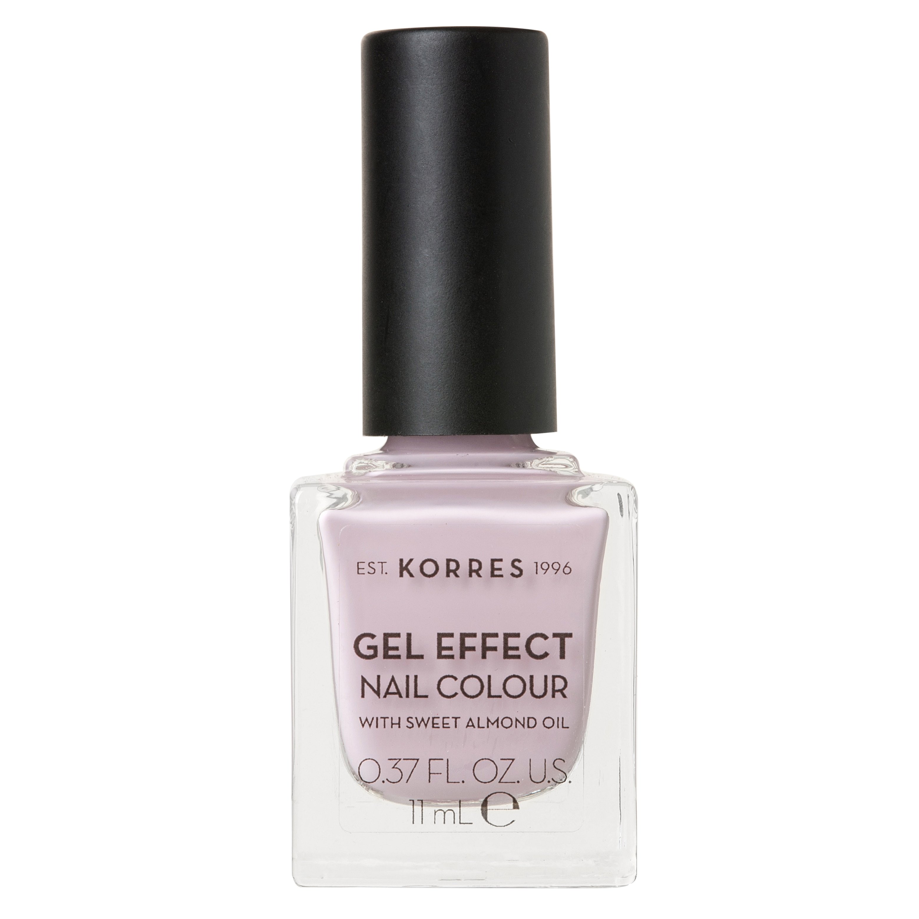 Korres Gel Effect Nail Colour Βερνίκι Νυχιών Απόλυτης Λάμψης & Διάρκειας, με Αμυγδαλέλαιο 11ml – COTTON CANDY 06