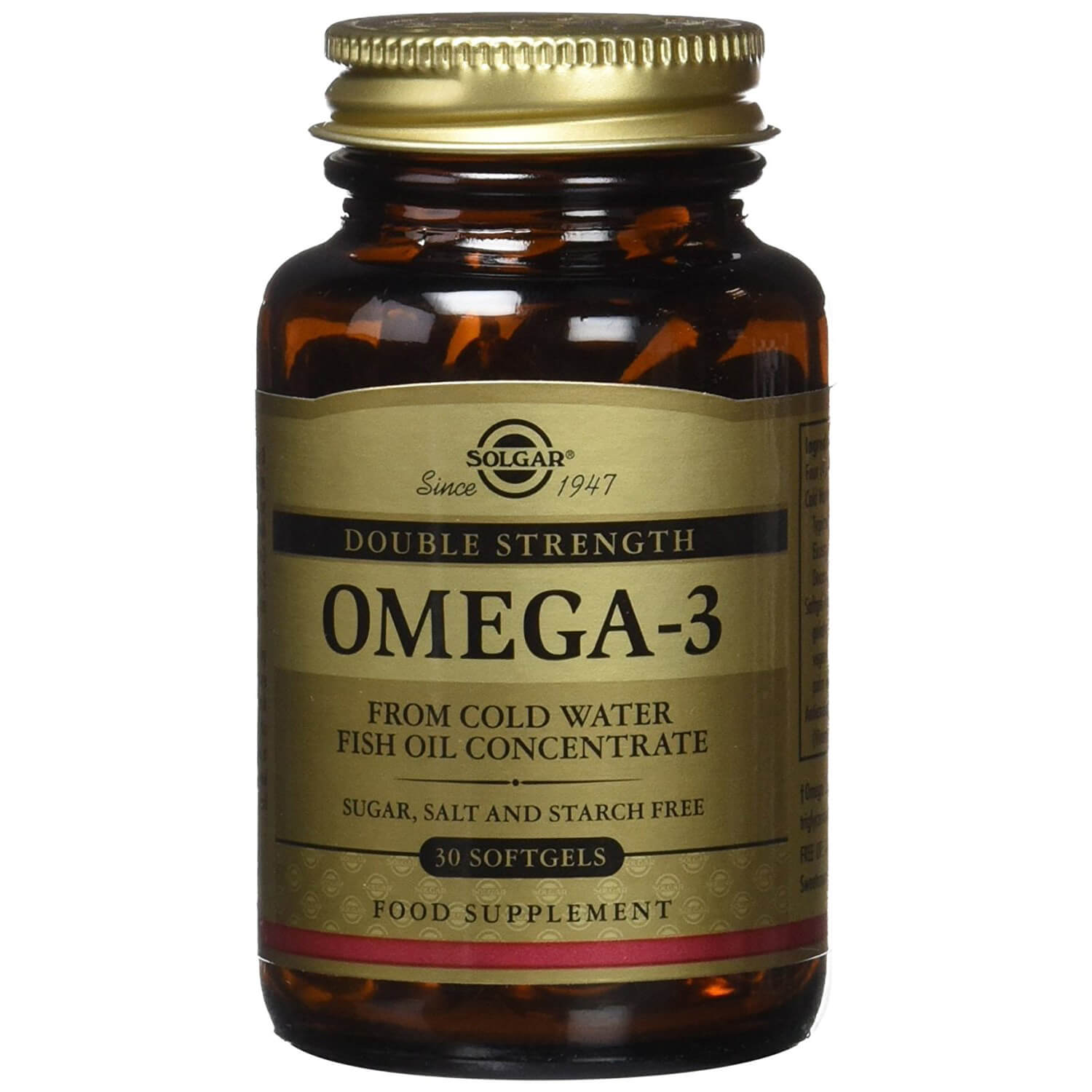 Solgar Omega-3 Double Strength Συμπλήρωμα Διατροφής που Προστατεύει το Καρδιαγγειακό Σύστημα Softgels – 30softgels