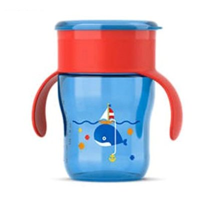 Avent Κύπελο Εκμάθησης με Λαβές 9m+ Μηνών 260ml SCF782/20 – κόκκινο