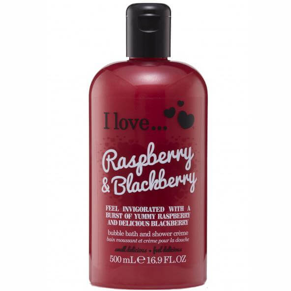 I love… Bath & Shower Creme Ενυδατικό Αφρόλουτρο 500ml – Raspberry & Blackberry