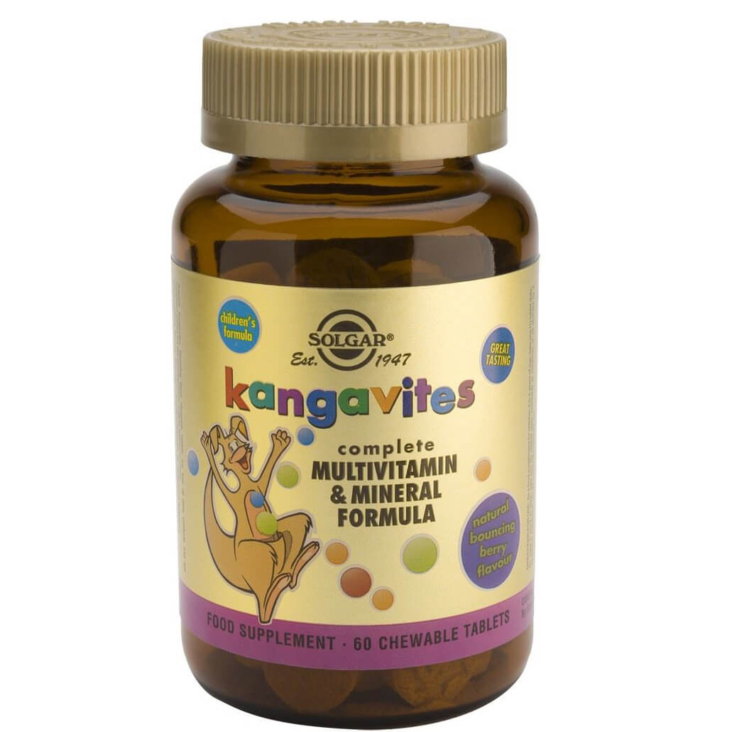 Solgar Kangavites Multivitamin & Mineral Formula 60 tablets – BERRY