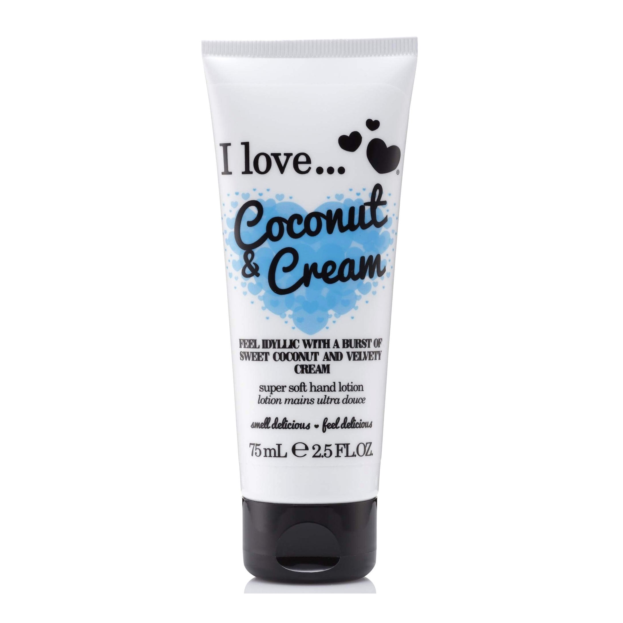 I love… Super Soft Hand Lotion Ενυδατική Κρέμα Χεριών 75ml – Coconut & Cream