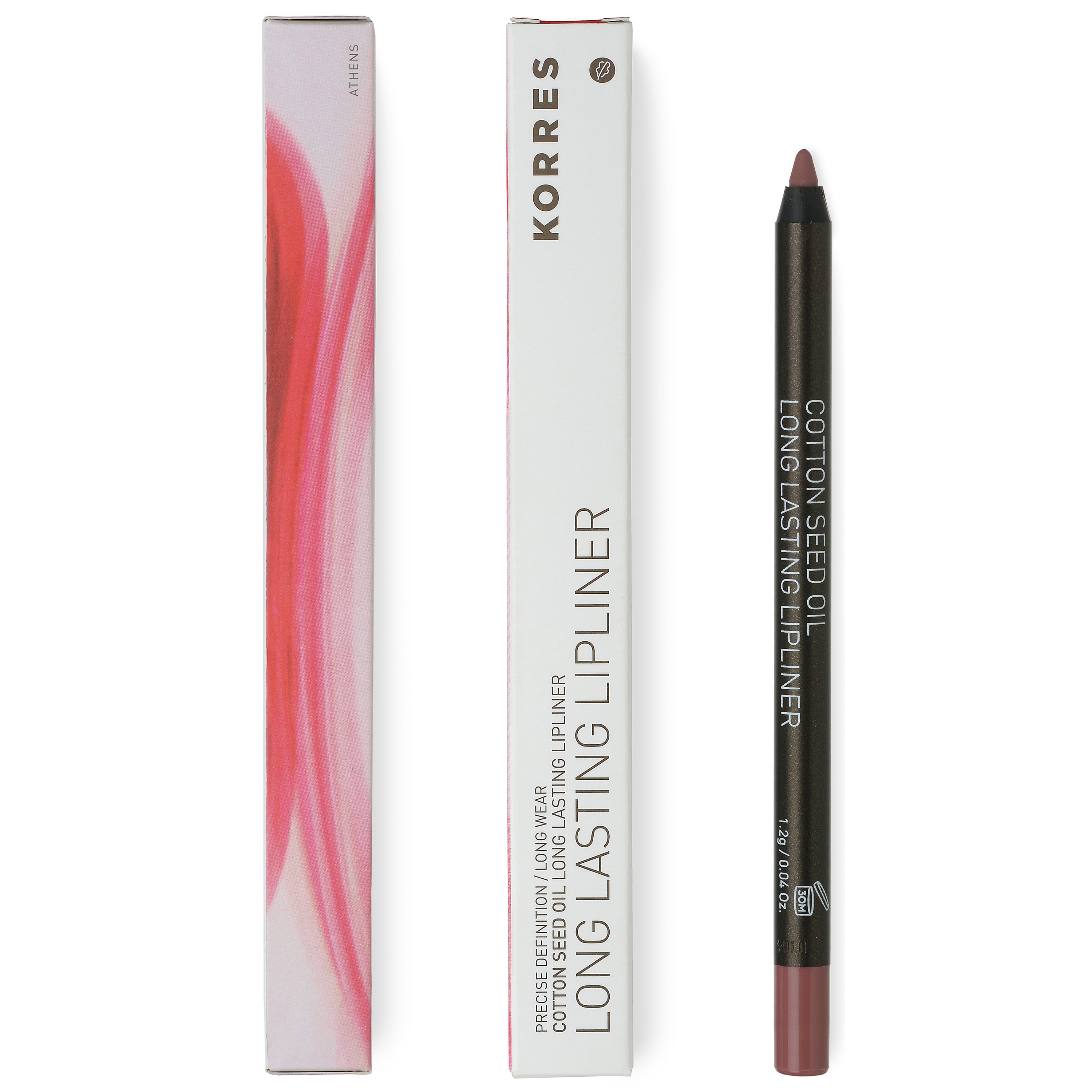 Korres Cotton Oil Long Lasting Lipliner Σταθερό Μολύβι Χειλιών με Έλαιο Από Βαμβάκι, για Μεγάλη Διάρκεια 1.2gr – 01 ΦΥΣΙΚΗ ΑΝΟΙΧΤΟΧΡΩΜΗ ΑΠΟΧΡΩΣΗ