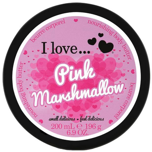 I love… Nourishing Body Butter Θρεπτικό Βούτυρο Σώματος 200ml – Pink Marshmallow