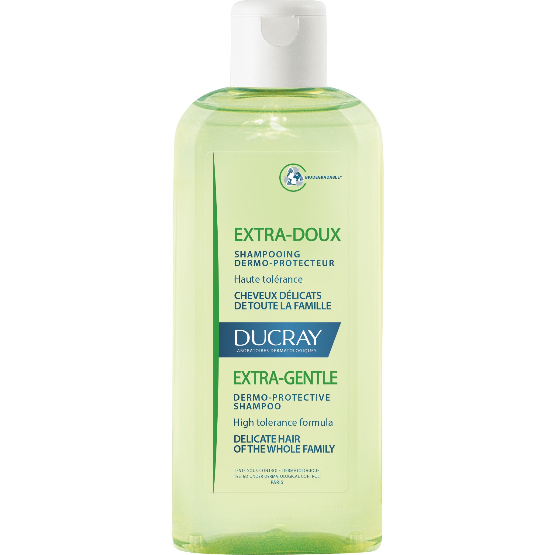 Ducray Extra-Doux Dermo-Protective Shampoo Σαμπουάν Συχνής Χρήσης για το Ευαίσθητο Τριχωτό 200ml