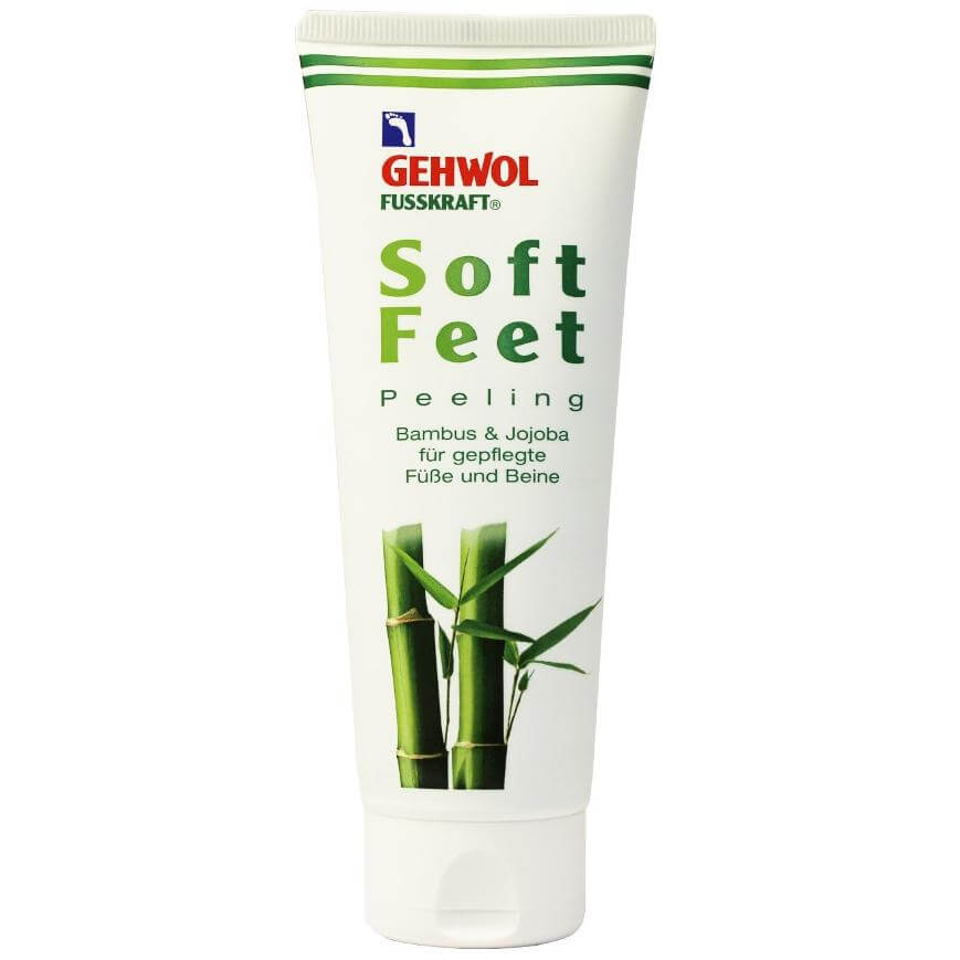 Gehwol Soft Feet Peeling Scrub Μπαμπού και Τζότζομπα για Περιποιημένα Πόδια και Πέλματα – 125ml