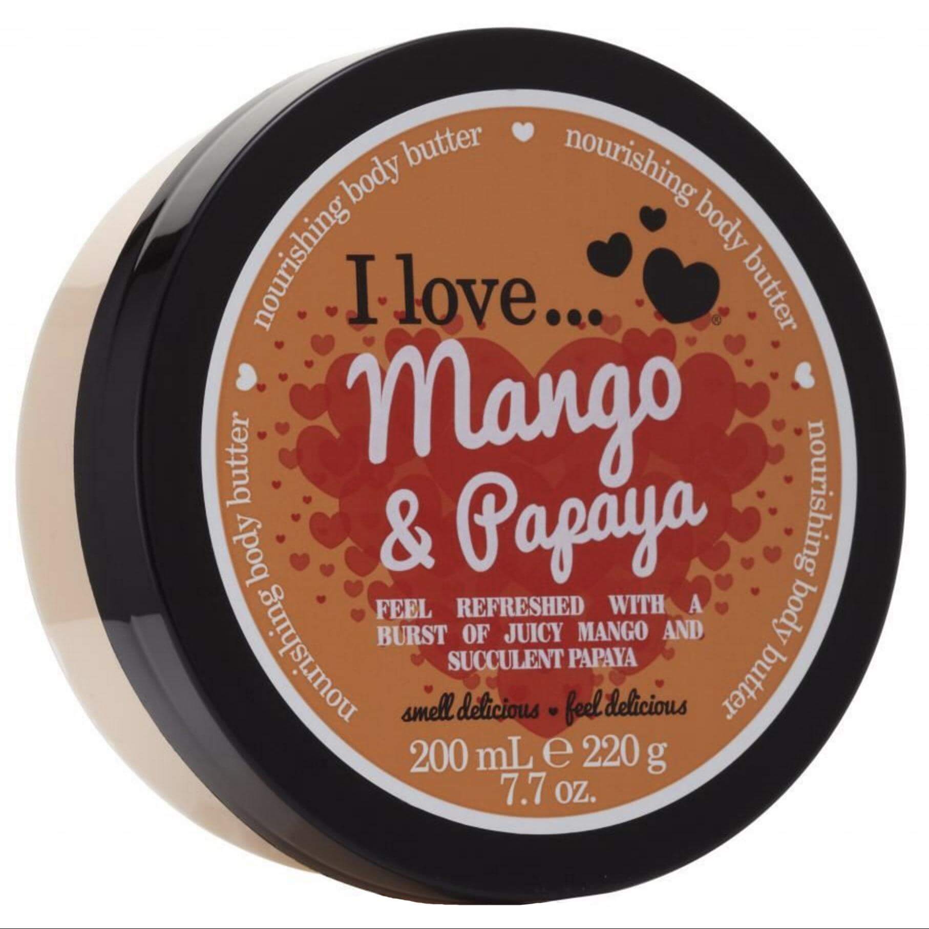 I love… Nourishing Body Butter Θρεπτικό Βούτυρο Σώματος 200ml – Mango & Papaya
