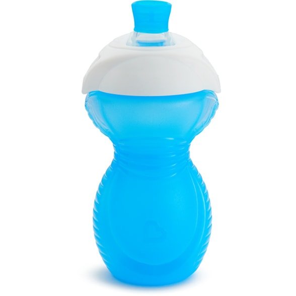 Munchkin Click Lock Κύπελο Με Καλαμάκι 296ml – μπλέ