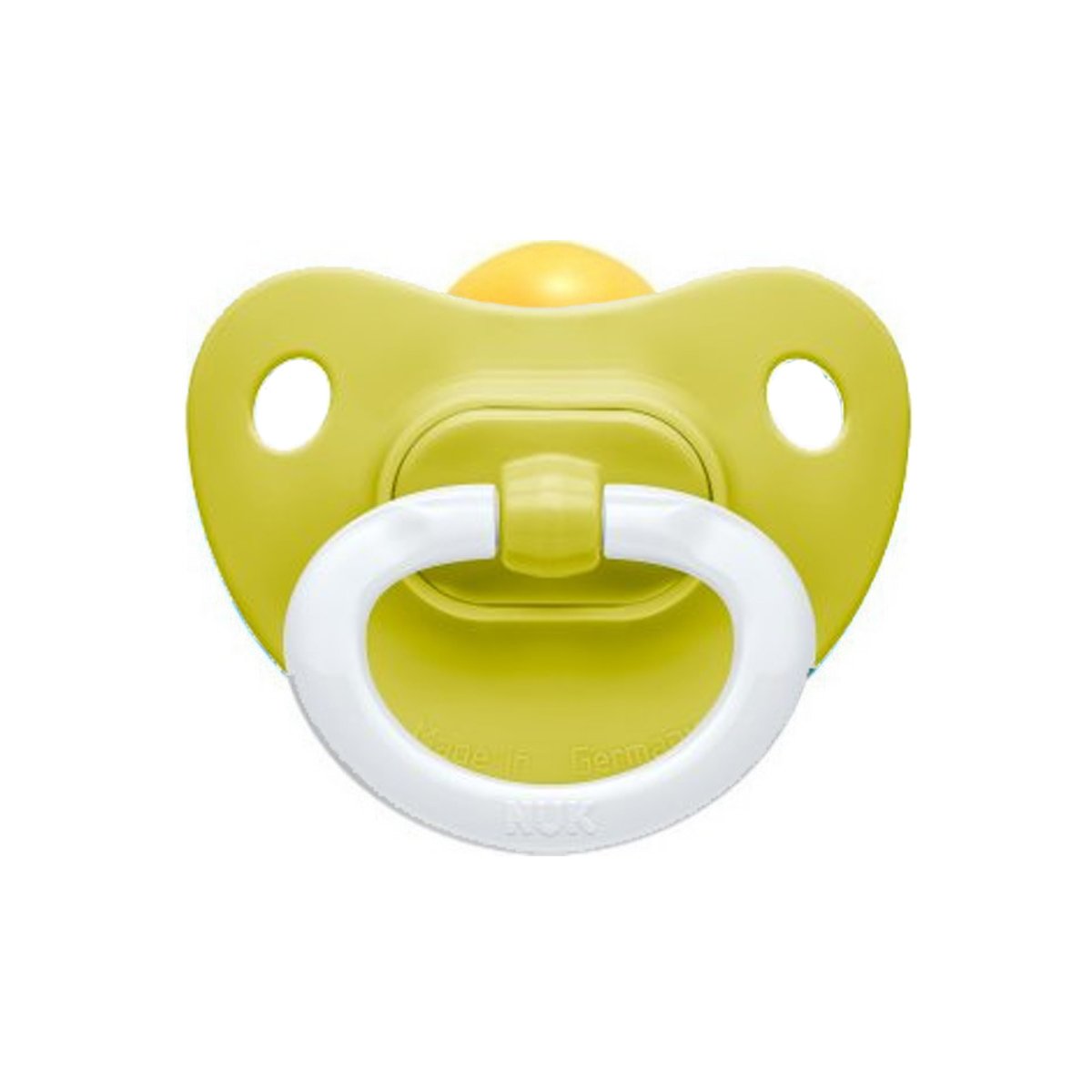 Nuk Classic Soft Πιπίλα Καουτσούκ 1 Τεμάχιο – 0-6 Μηνών Πράσινη