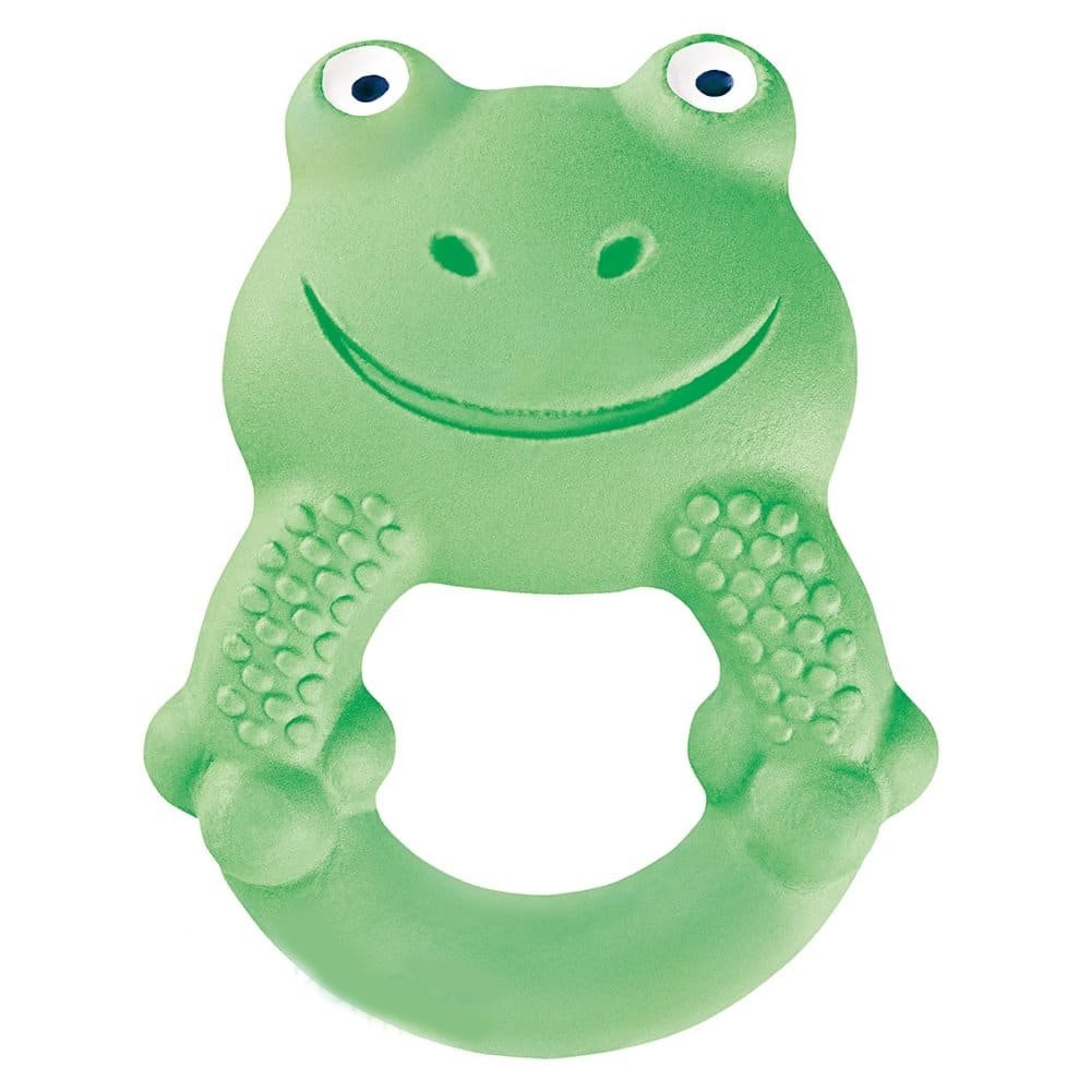 Mam Max The Frog Χειροποίητο Μασητικό Παιχνίδι Max το Βατραχάκι από Φυσικό Latex Κωδ 592 από 4+ Μηνών 1 Τεμάχιο – πράσινο