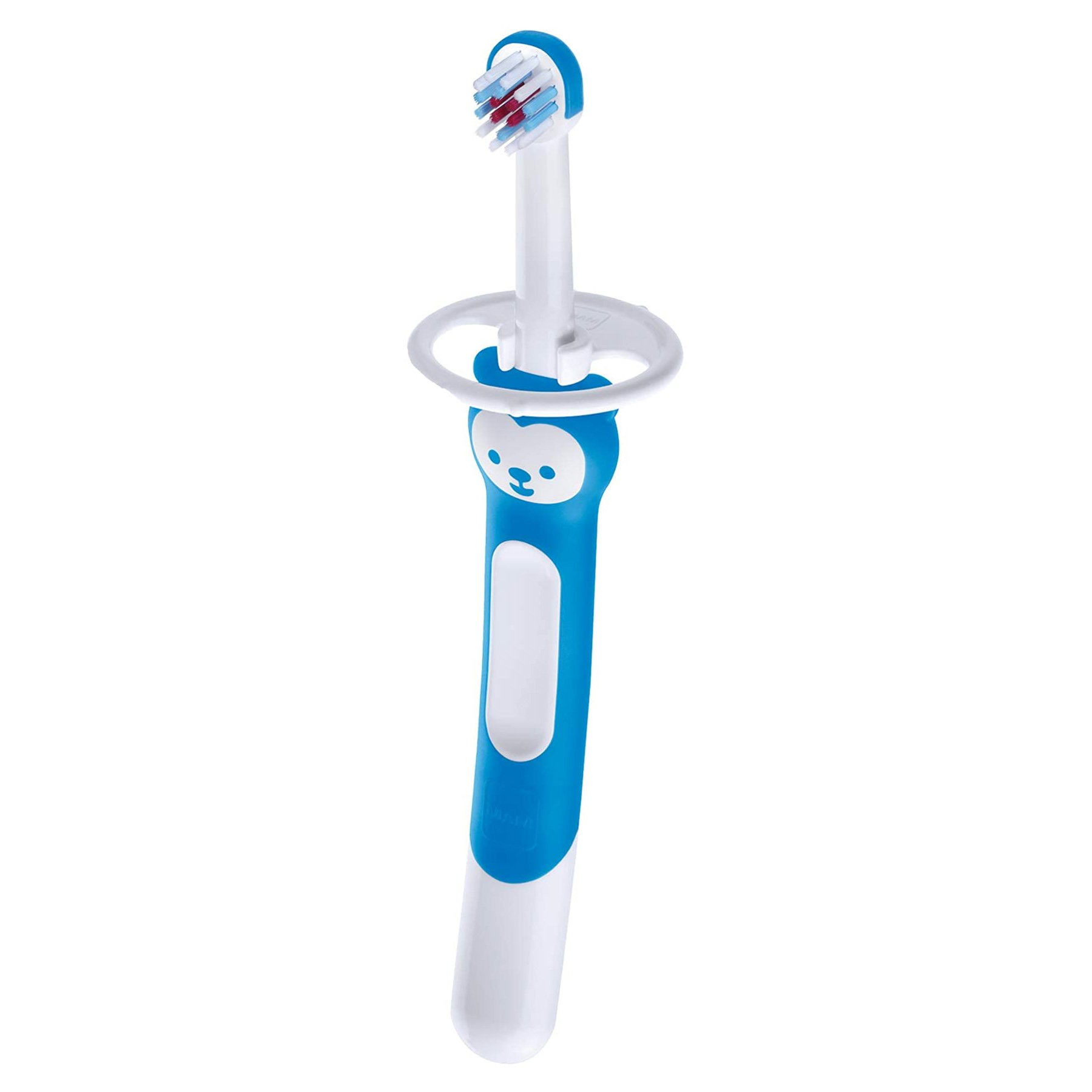 Mam Training Brush Βρεφική Εκπαιδευτική Οδοντόβουρτσα Κωδ 605 από 5+ Μηνών 1 Τεμάχιο – μπλέ